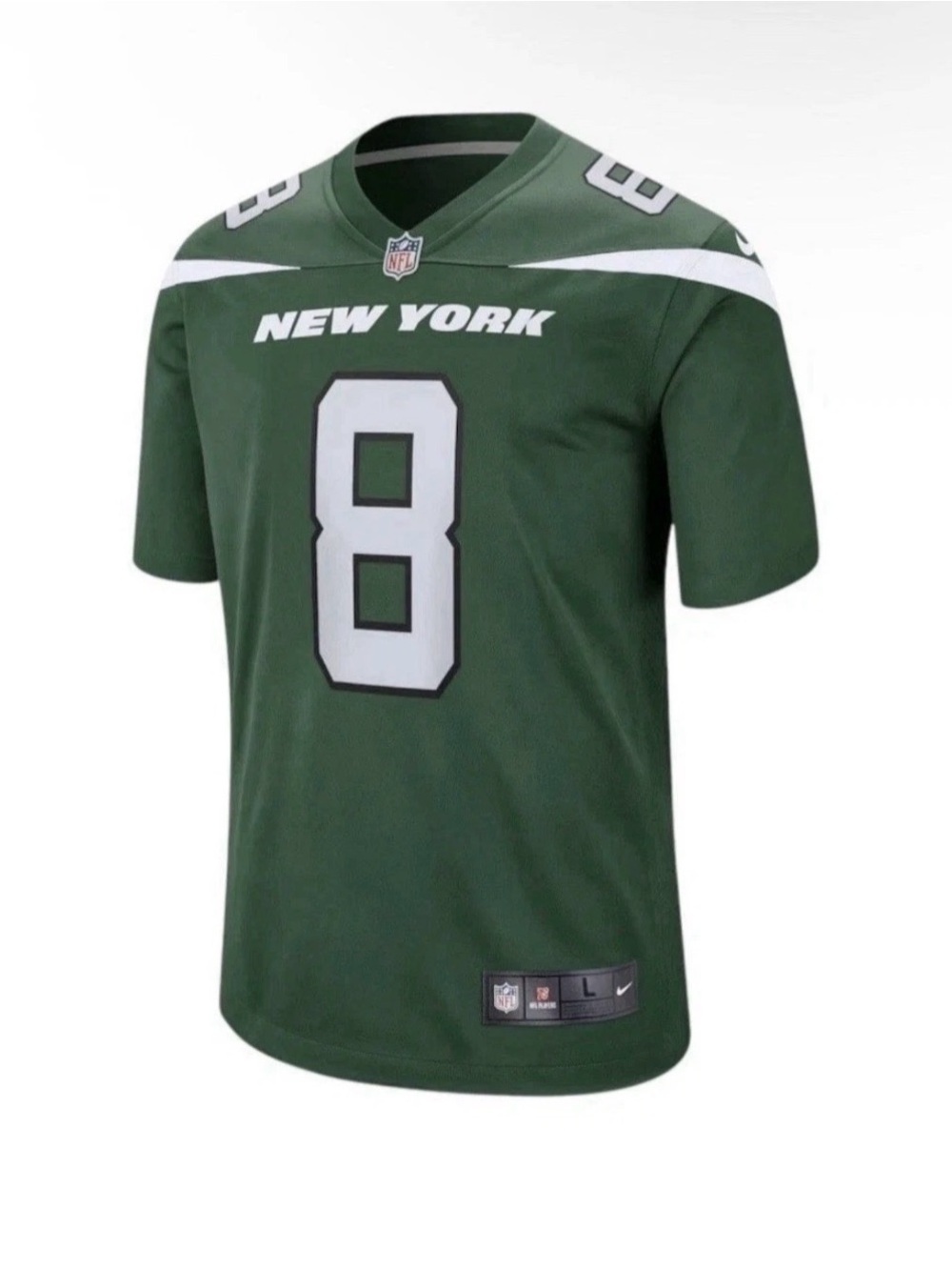 Nike Aaron Rodgers New York Jets #8 NFL Football Jersey Green Men's 3XL NWT